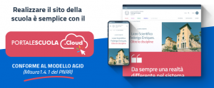 Il sito della scuola con il PORTALE SCUOLA CLOUD!